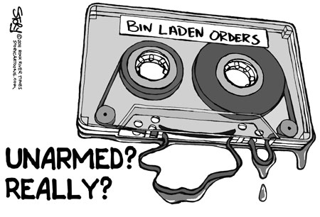 Unarmed Bin Laden